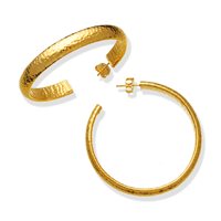 Pendientes Giovanni Raspini Mujer moon bowl in Plata 10833